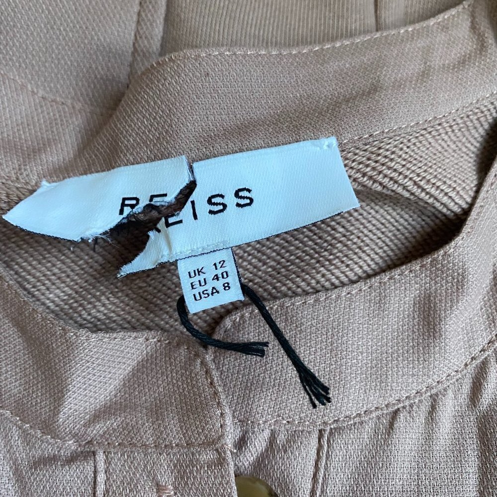 Reiss BNWOT womens "emlyn" sweatshirt dress panel detail - Picture 11 of 14